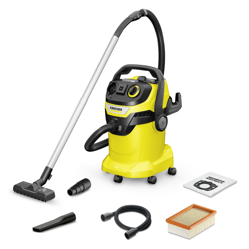 Хозяйственный пылесос для сухой и влажной уборки Karcher WD 6 P V-25/8/22/T  по цене 24 790 руб. в фирменном магазине Karcher