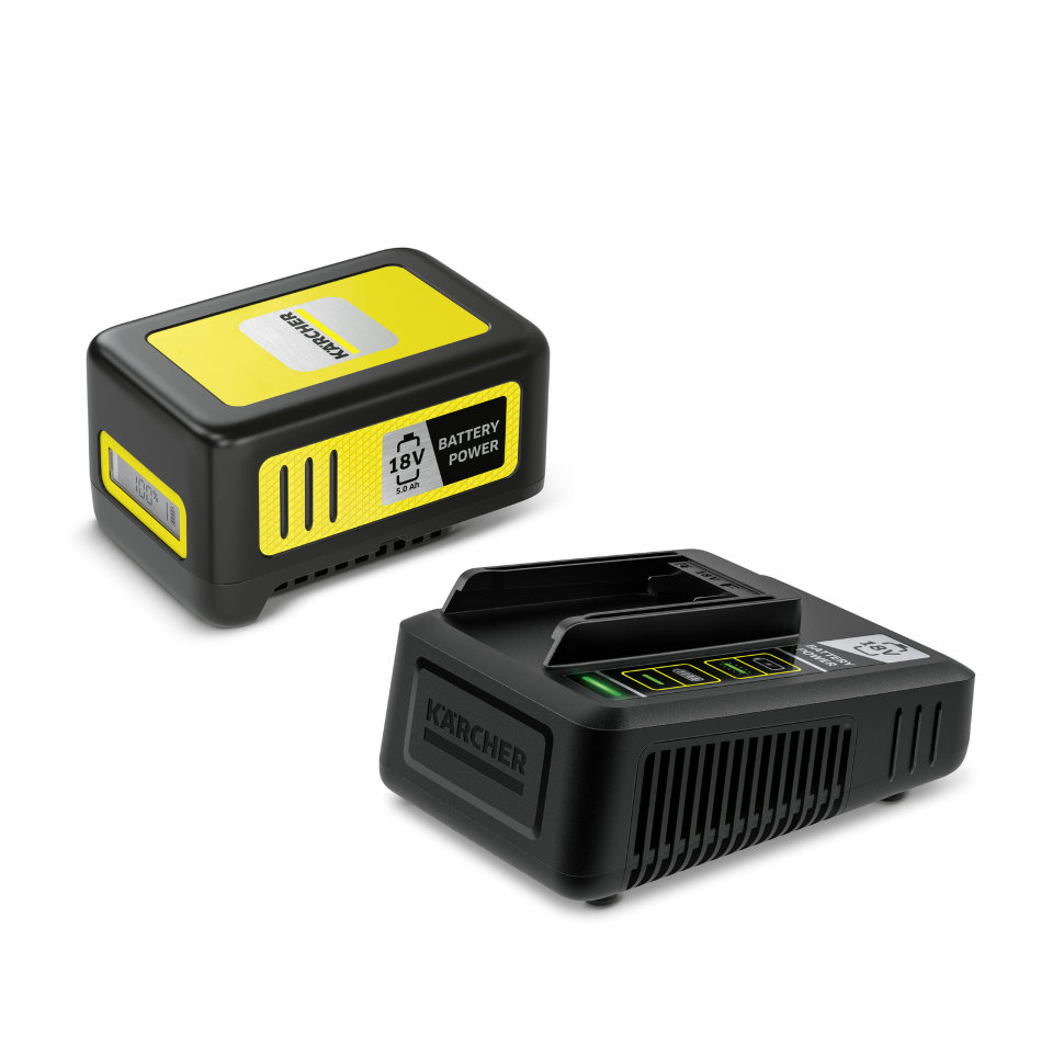 Комплект аккумулятор + быстрое зарядное устройство Karcher Battery Power 18/50 Комплект аккумулятор + быстрое зарядное устройство Karcher Battery Power 18/50