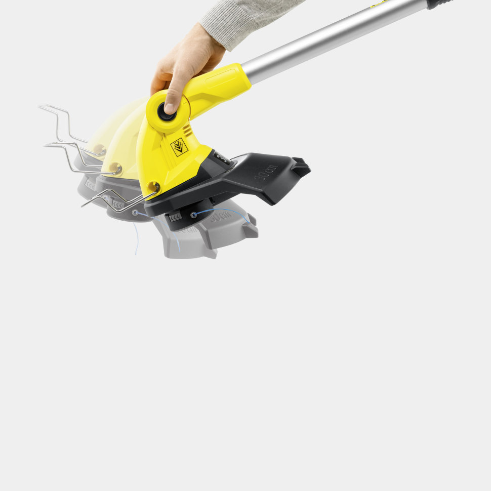 Аккумуляторный триммер для стрижки газона Karcher LTR 18-30 Battery Set Аккумуляторный триммер для стрижки газона Karcher LTR 18-30 Battery Set