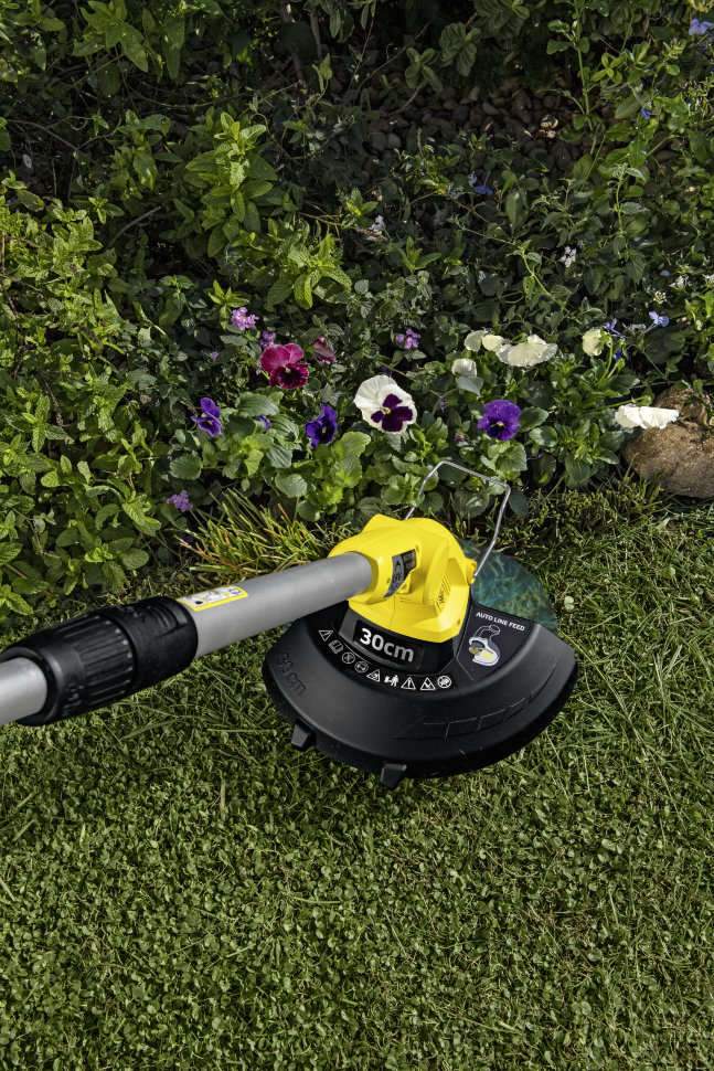 Аккумуляторный триммер для стрижки газона Karcher LTR 18-30 Battery Set Аккумуляторный триммер для стрижки газона Karcher LTR 18-30 Battery Set